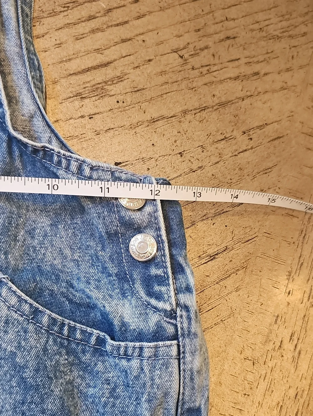 6X Denim Ovetalls Jessica Simpson